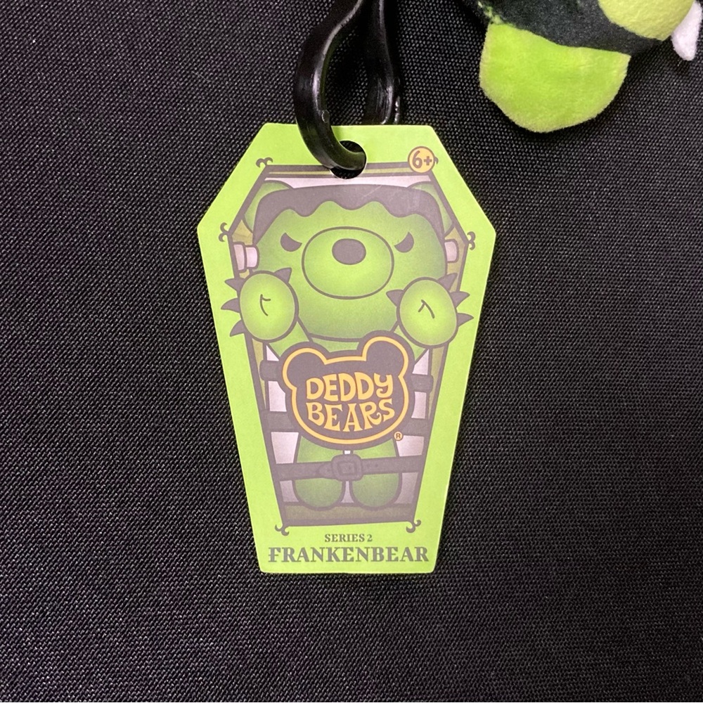 Deddy Bears Series 2 Frankenbear Mini Plush Keychain Bag Charm - Picture 9 of 15